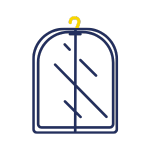 Protective garment cover for clothes