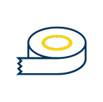 Roll of strong packing tape